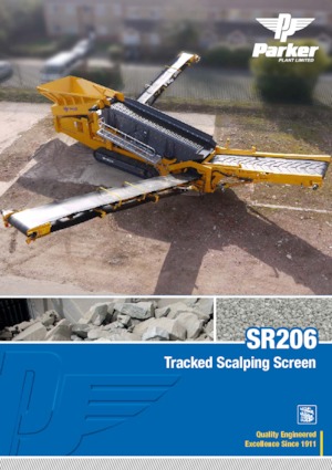 Mobiele zeefinstallaties Parker SR206