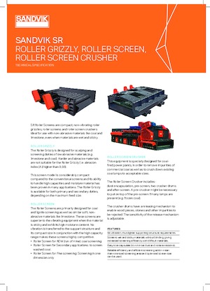 Mobiele zeefinstallaties Sandvik SR2131