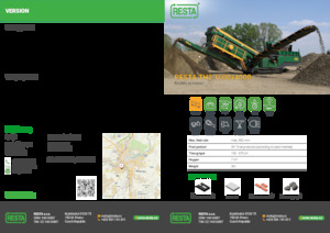 Mobiele zeefinstallaties RESTA TH2