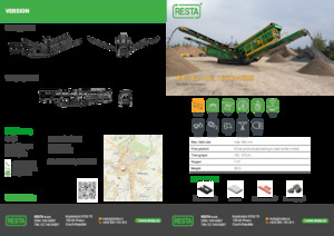 Mobiele zeefinstallaties RESTA TH3