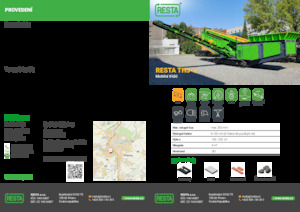 Mobiele zeefinstallaties RESTA TH5-3