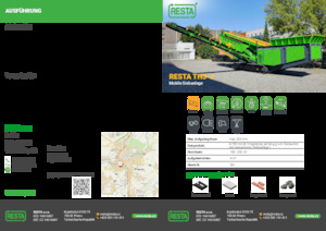 Mobiele zeefinstallaties RESTA TH5-3