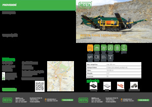 Mobiele zeefinstallaties RESTA THH5