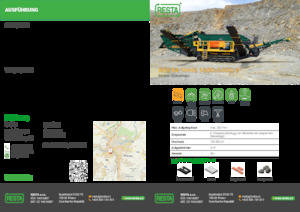 Mobiele zeefinstallaties RESTA THH5