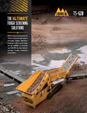 Mobiele zeefinstallaties IROCK  TS-620
