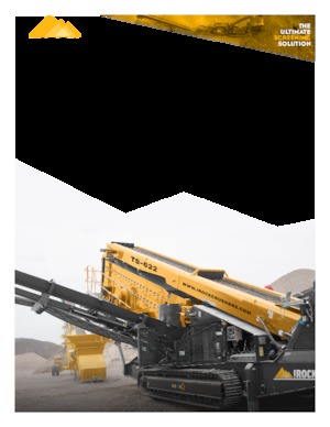 Mobiele zeefinstallaties IROCK  TS-622