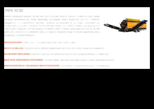 Mobiele zeefinstallaties met trommel Pronar MPB 20.55 
