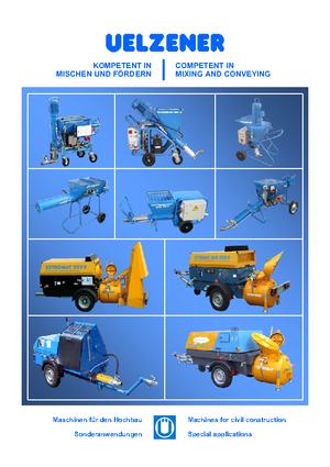 Cementpompen Uelzener Estromat S 70-6