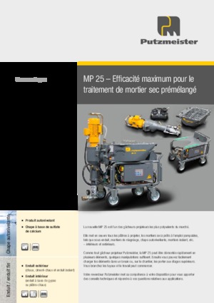 Cementpompen Putzmeister MP 25 