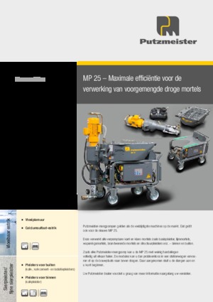 Cementpompen Putzmeister MP 25 