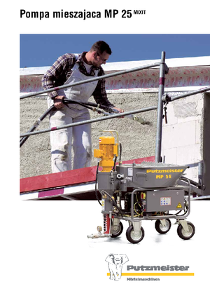 Cementpompen Putzmeister MP 25 Mixit JP-WP/D5K