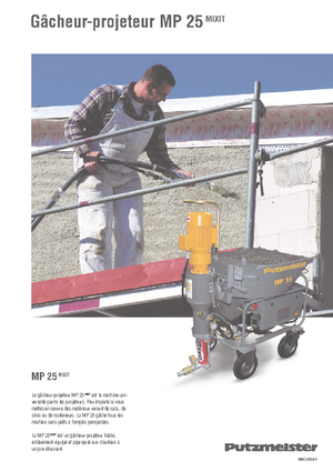 Cementpompen Putzmeister MP 25 Mixit JP-WP/D5K