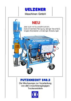 Cementpompen Uelzener S 48.3