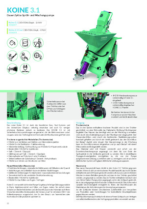 Cementsproeiers Imer Koine 3.1 Coat