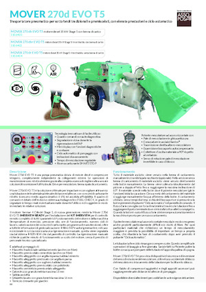 Cementsproeiers Imer Mover 270db Evo T5