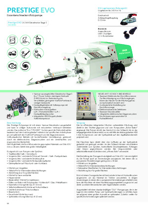 Cementsproeiers Imer Prestige Evo