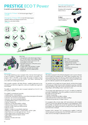 Cementsproeiers Imer Prestige