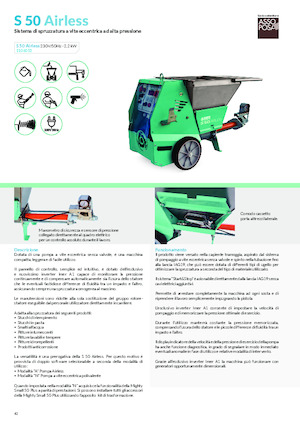 Cementsproeiers Imer S 50 Airless