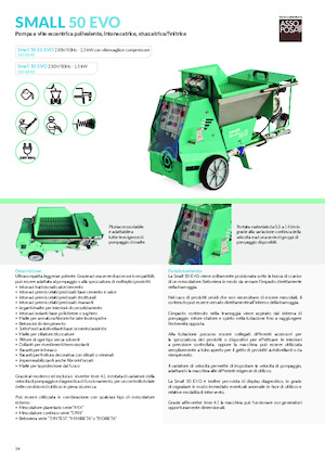 Cementsproeiers Imer Small 50 Evo