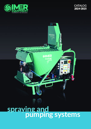 Cementsproeiers Imer Small 50 Evo