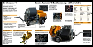 Stationaire betonpompen Putzmeister P 13 EMR KA 230