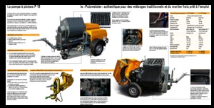 Stationaire betonpompen Putzmeister P 13 EMR KA 230