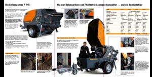 Stationaire betonpompen Putzmeister P 715 TD