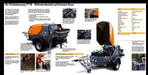 Stationaire betonpompen Putzmeister P 718 TD