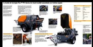 Stationaire betonpompen Putzmeister P 718 TD