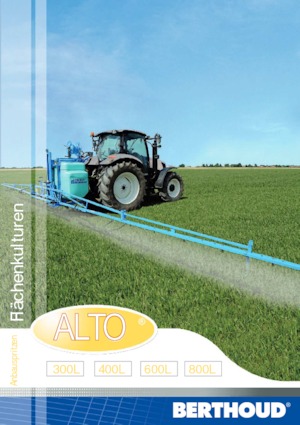 Opbouwveldspuiten Berthoud Alto 800