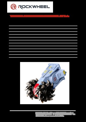 Monteerbare freeskoppen voor hydraulische graafmachines Rockwheel by ROCK.ZONE G 5 Twin