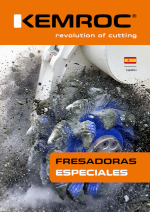 Monteerbare freeskoppen voor hydraulische graafmachines Kemroc KR 30