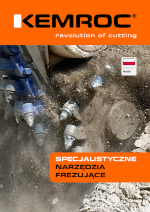 Monteerbare freeskoppen voor hydraulische graafmachines Kemroc KR 30