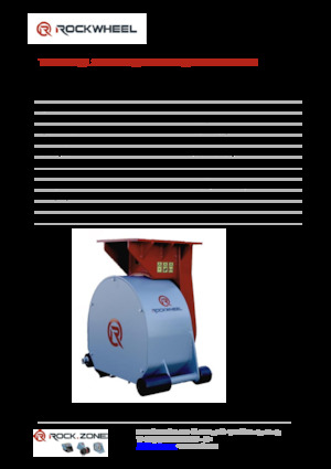 Monteerbare freeskoppen voor hydraulische graafmachines Rockwheel by ROCK.ZONE RR 200