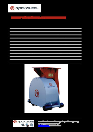 Monteerbare freeskoppen voor hydraulische graafmachines Rockwheel by ROCK.ZONE RR 200