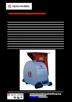 Monteerbare freeskoppen voor hydraulische graafmachines Rockwheel by ROCK.ZONE RR 200