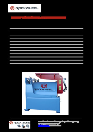 Monteerbare freeskoppen voor hydraulische graafmachines Rockwheel by ROCK.ZONE RR 600