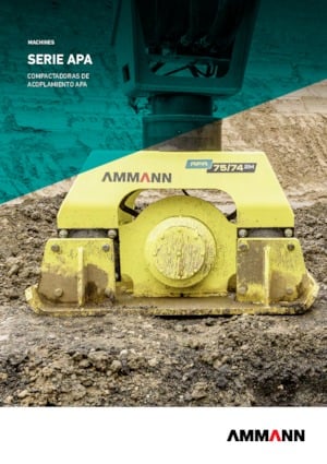 Compactors voor hydraulische graafmachines Ammann APA 2040