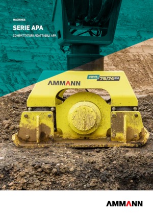 Compactors voor hydraulische graafmachines Ammann APA 2040