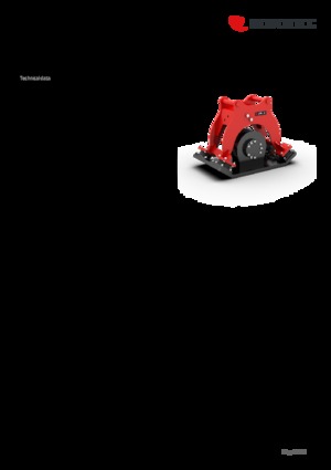 Compactors voor hydraulische graafmachines Rototilt® C22