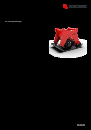 Compactors voor hydraulische graafmachines Rototilt® C65