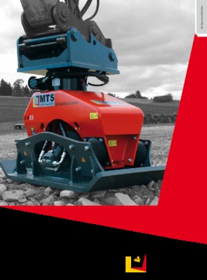 Compactors voor hydraulische graafmachines MTS V 8 X3