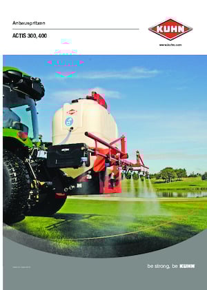 Opbouwveldspuiten Kuhn Actis 300