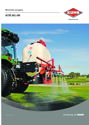 Opbouwveldspuiten Kuhn Actis 300