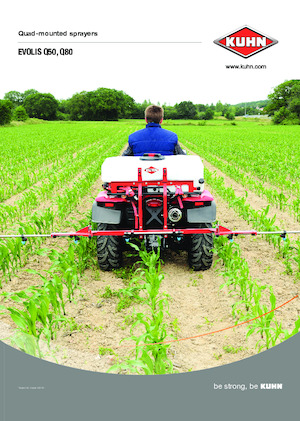 Opbouwveldspuiten Kuhn Evolis Q80