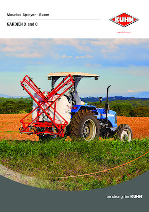 Opbouwveldspuiten Kuhn Gardien C 800