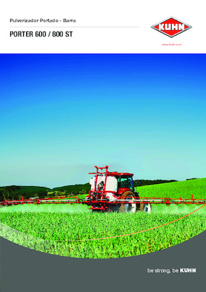 Opbouwveldspuiten Kuhn Porter 600
