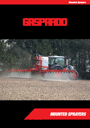 Opbouwveldspuiten Gaspardo Teko 600