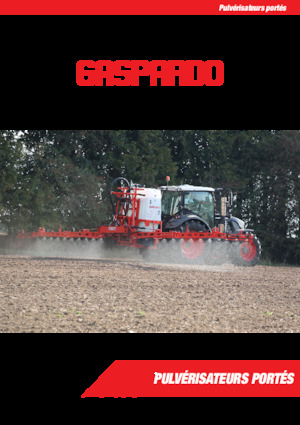 Opbouwveldspuiten Gaspardo Teko 600