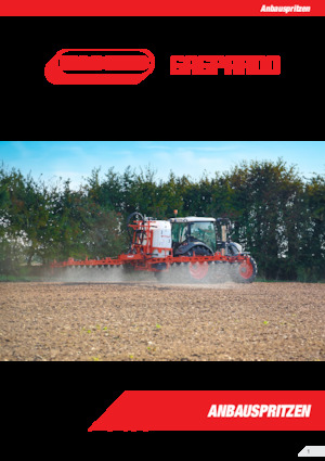 Opbouwveldspuiten Gaspardo Tempo Ultra 1600 Isotronic